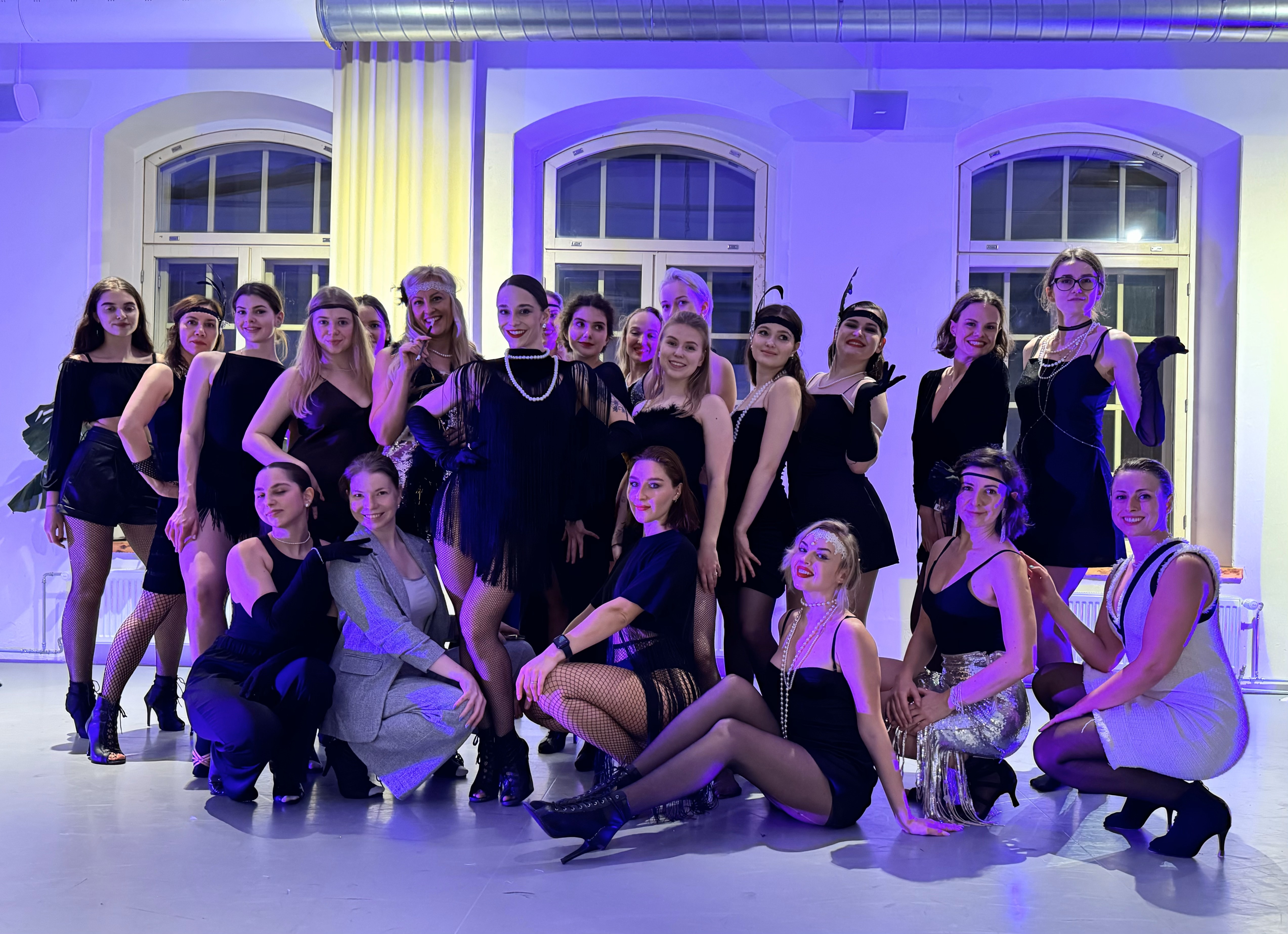 Group High Heels Dance session in Helsinki with LI Space