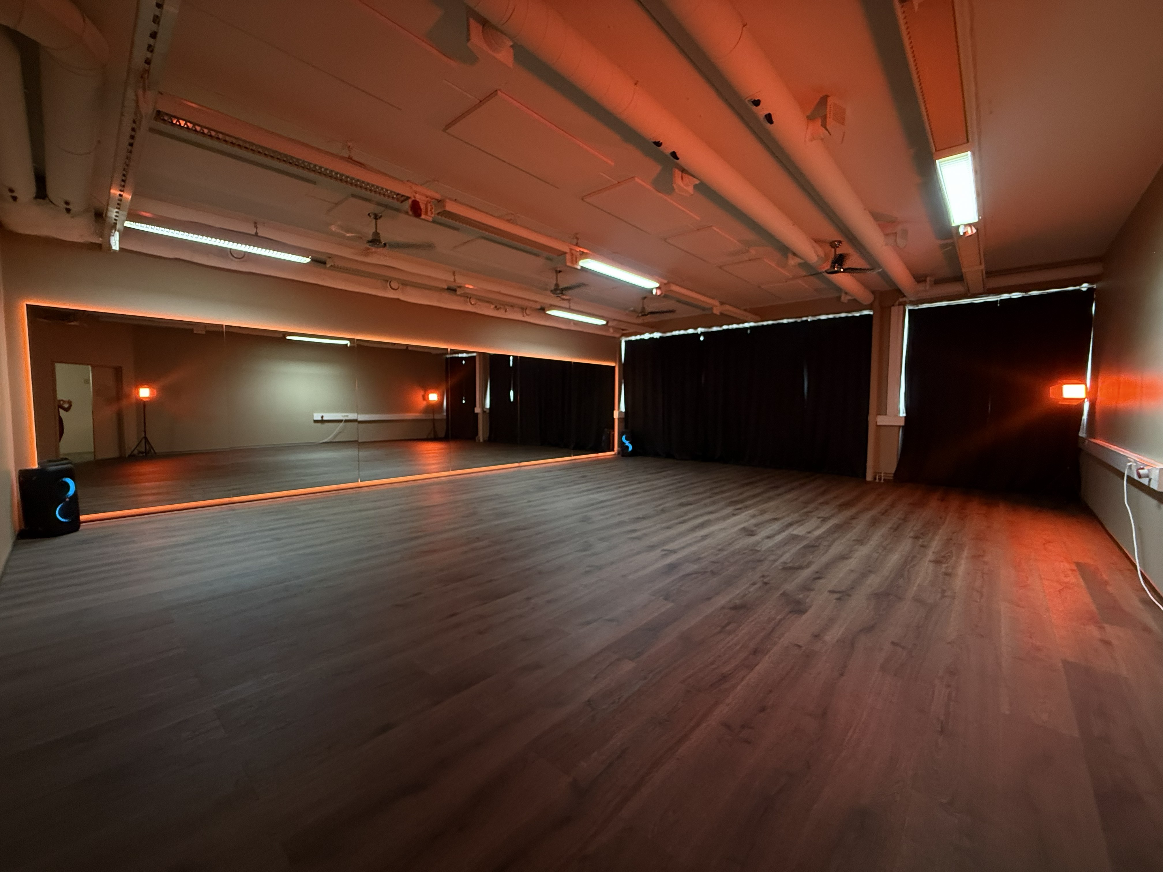 Dance class inside LI Space studio
