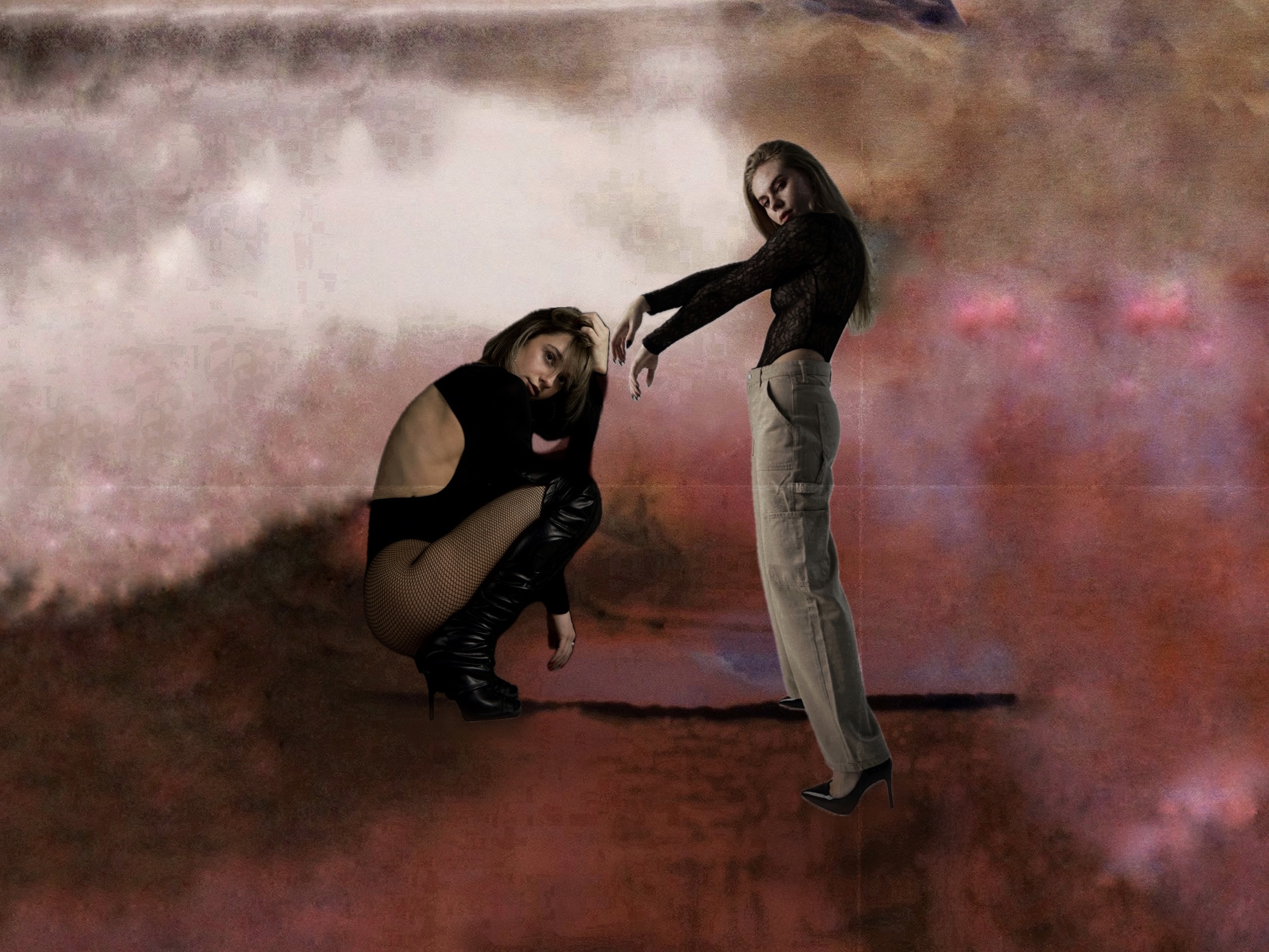 Elizabeth and Yana - Heels Collab Class