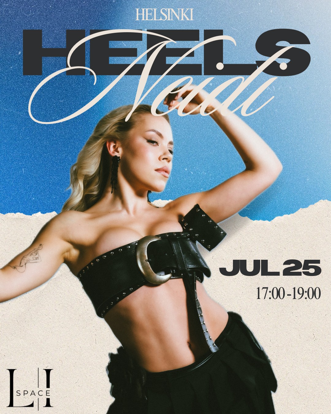 NEIDI KULL Heels Class at LI Space studio in Helsinki